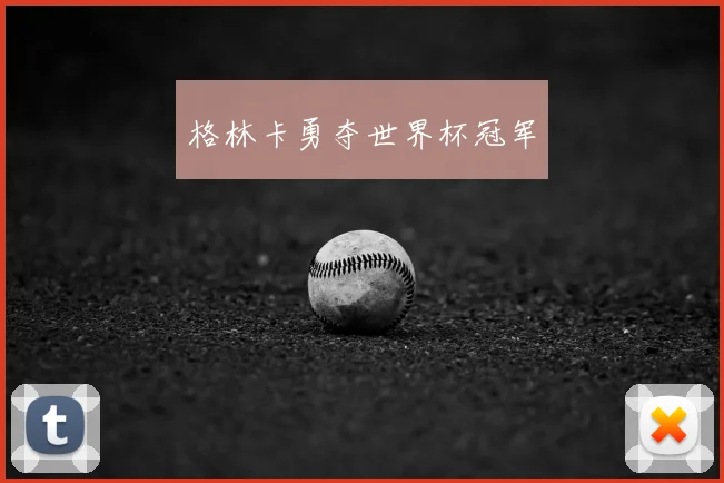 格林卡勇夺世界杯冠军