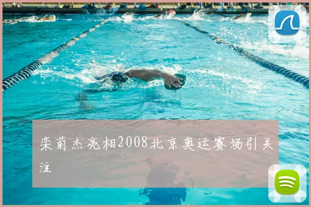 栾菊杰亮相2008北京奥运赛场引关注